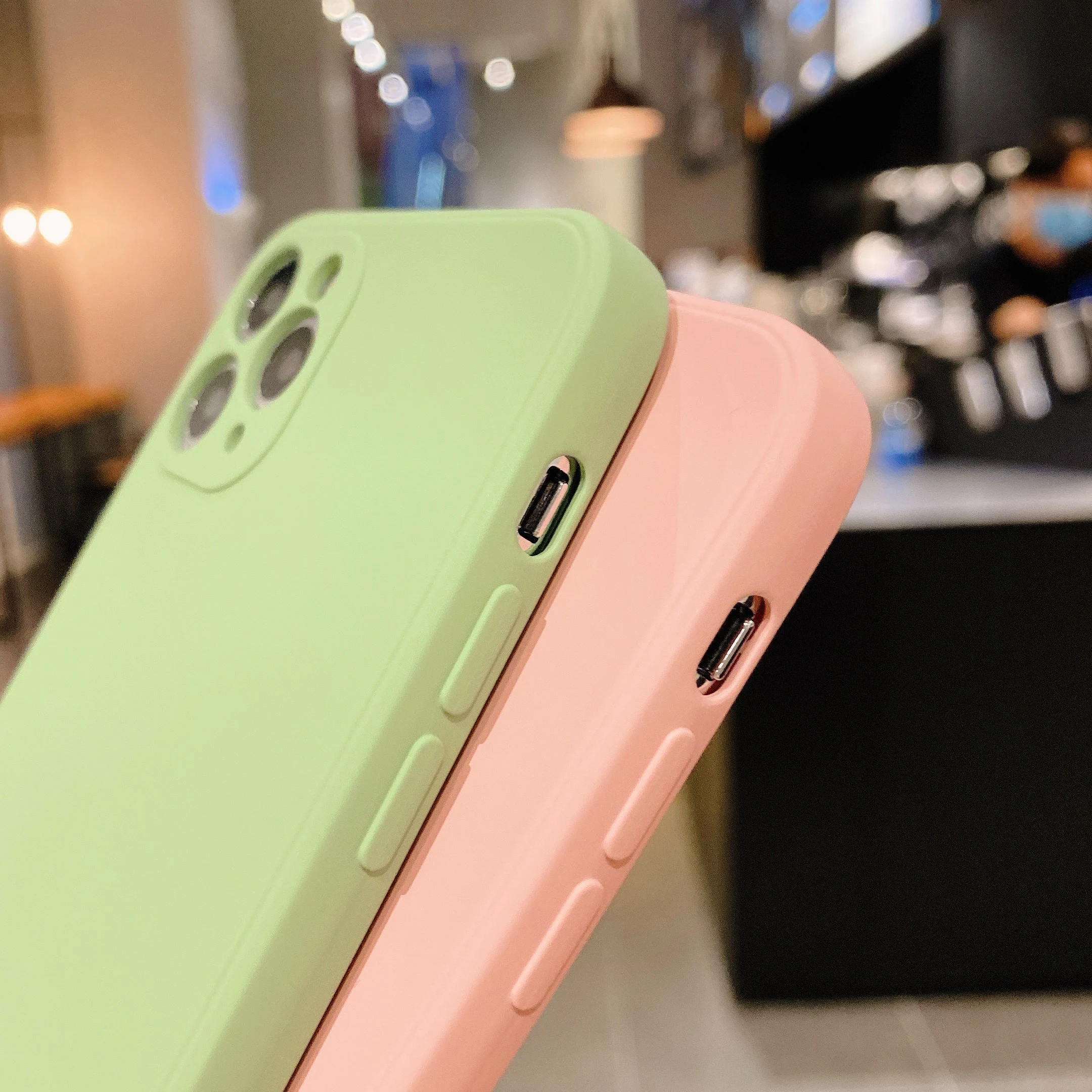 Жидкий силиконовый чехол для телефона Apple iPhone X XR XS 11 Pro Max 8 7 6S 6 Plus Чехол i 7plus 8plus SE 2