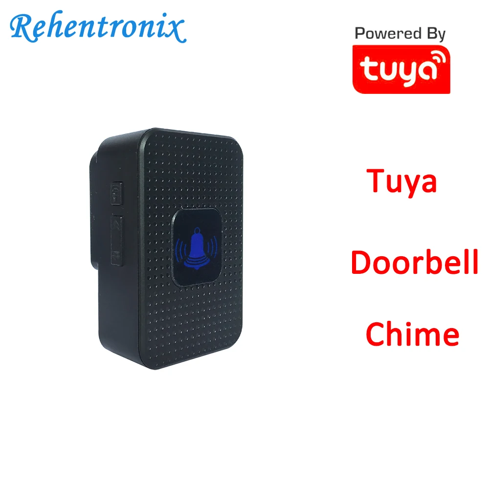 Дверной Видеозвонок Tuya дверной звонок черного цвета совместим с TD6 TD8 AU US UK