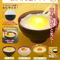 japan kitan gashapon capsule toys food table ornaments decoration simulation bread soy sauce chicken fried rice with egg light
