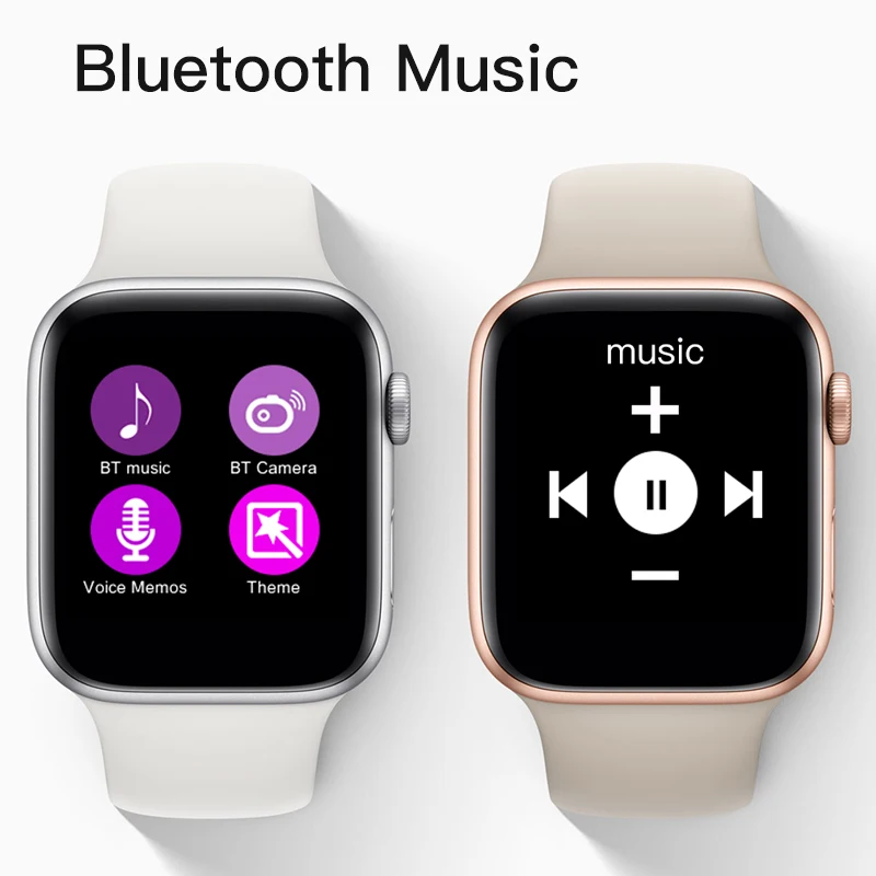 Скидка 50% на 42 мм умные часы серии 4 1:1 Push Message Bluetooth подключение для Android телефона IOS apple iPhone 6 7 8 X Smartwatch
