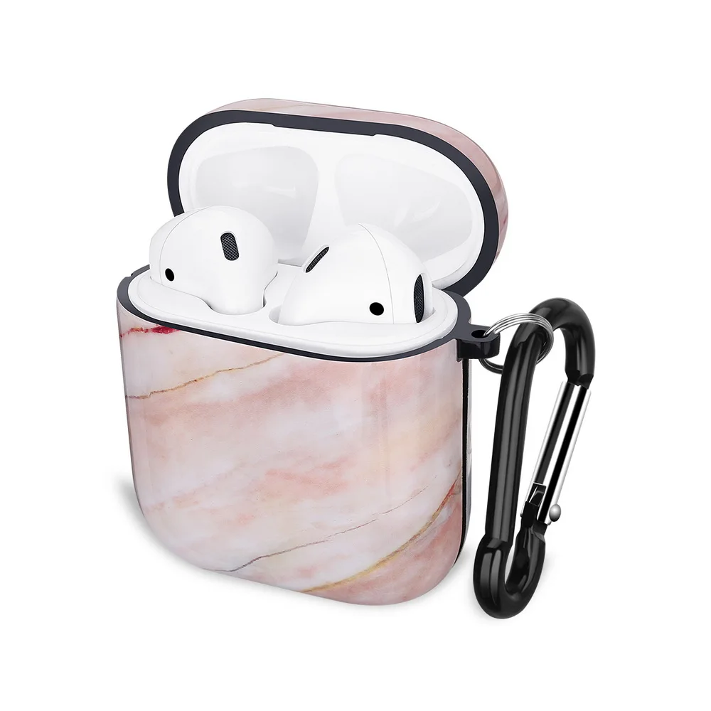 Netarlier модный ТПУ мягкий чехол для наушников Apple Airpods 1 2 защитный глянцевый IMD