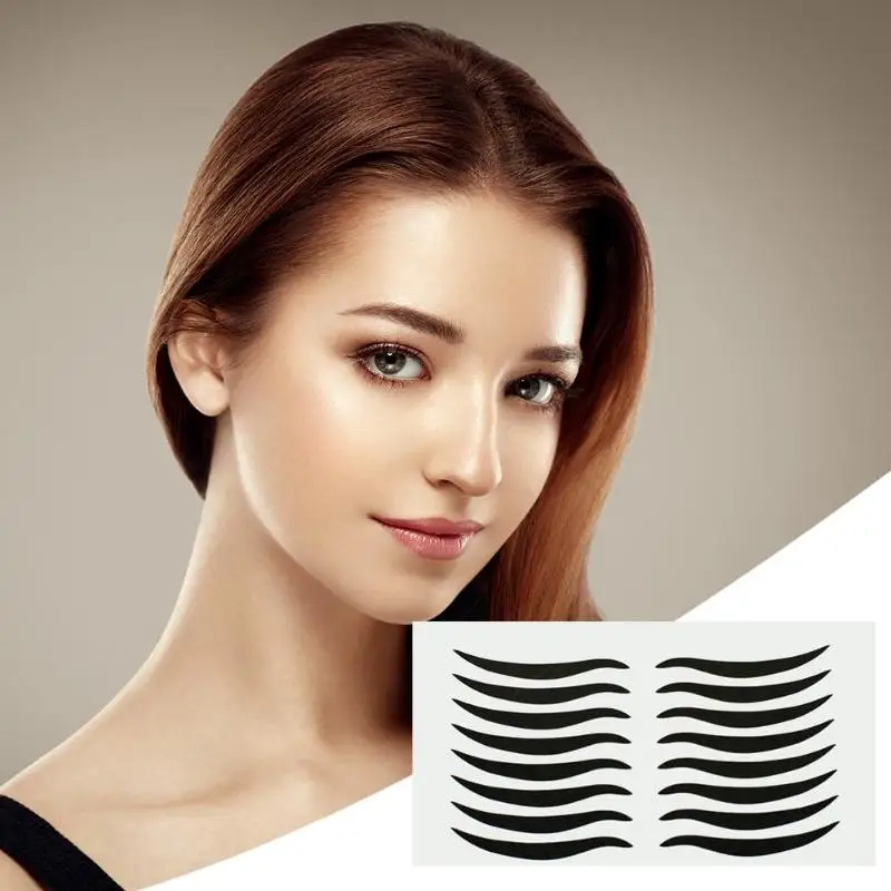 160 шт Черная Двойная наклейка для глаз Сексуальная Кошка Стиль Лента красота