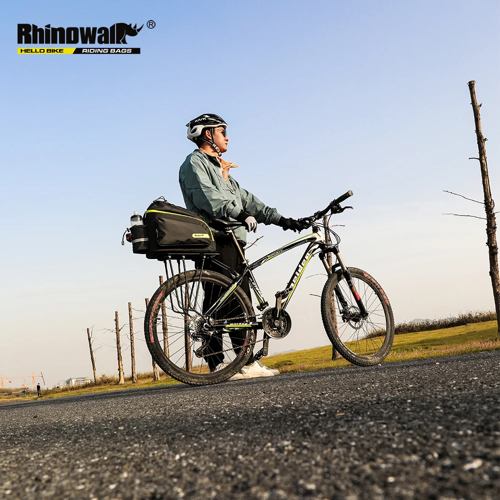 Rhinowalk непромокаемые велосипедные сумки для багажа горный велосипед задний