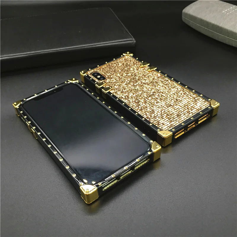 Роскошный брендовый блестящий чехол для телефона с изображением пчелы