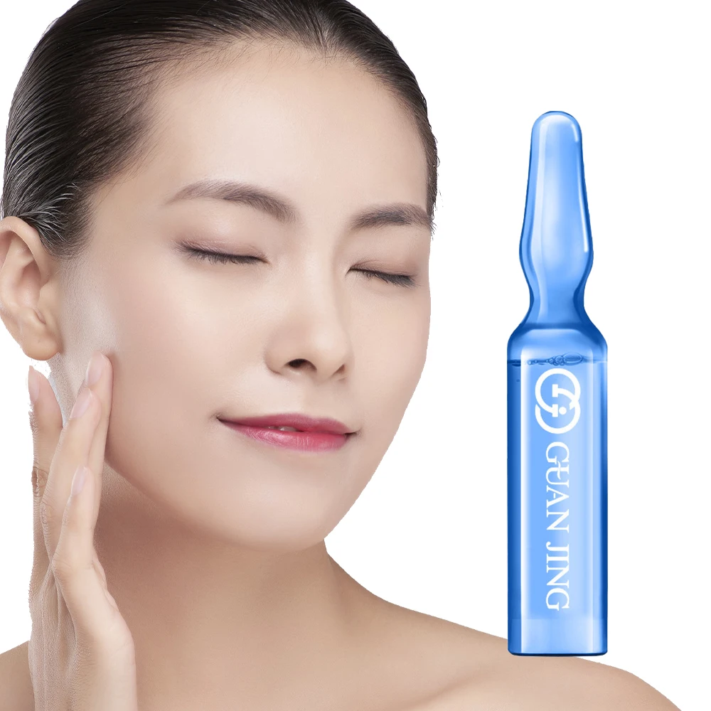 

7Pcs/box Hyaluronic Acid Ampoule Moisturizing And Brightening Facial Essence Oil Control Shrink Pores Facial Serum Face Care