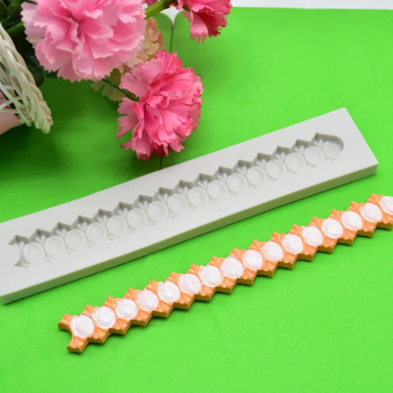 Разнообразные кружевные силиконовые формы Aouke для шоколада выпечки помадки