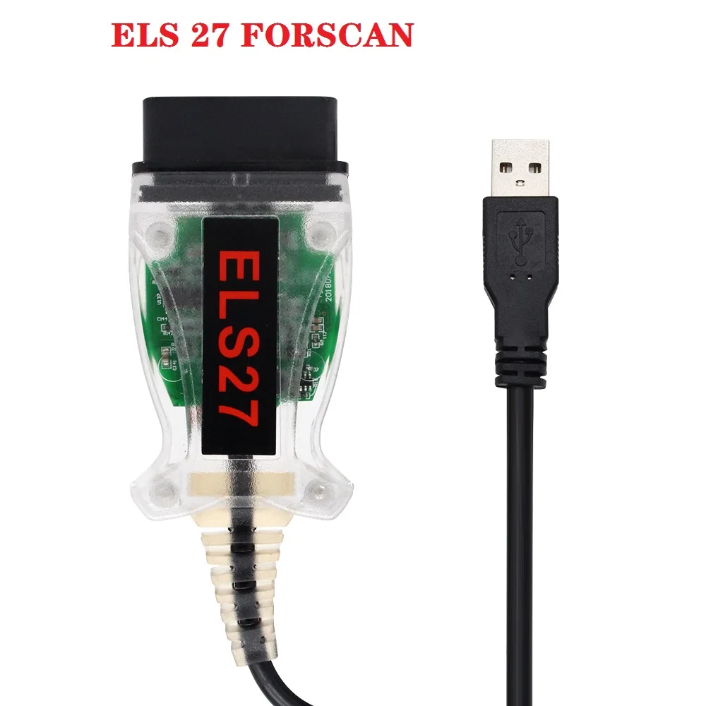 ELS27 FORScan зеленая печатная плата PIC24HJ128GP + FTDI микрочип многоязычный ELM327 &amp J2534 Pss-Thru