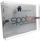 Акриловая вывеска-номер вашего дизайна на акриловой вырезке, красивые акриловые вывески для офиса, бизнеса и выставок.