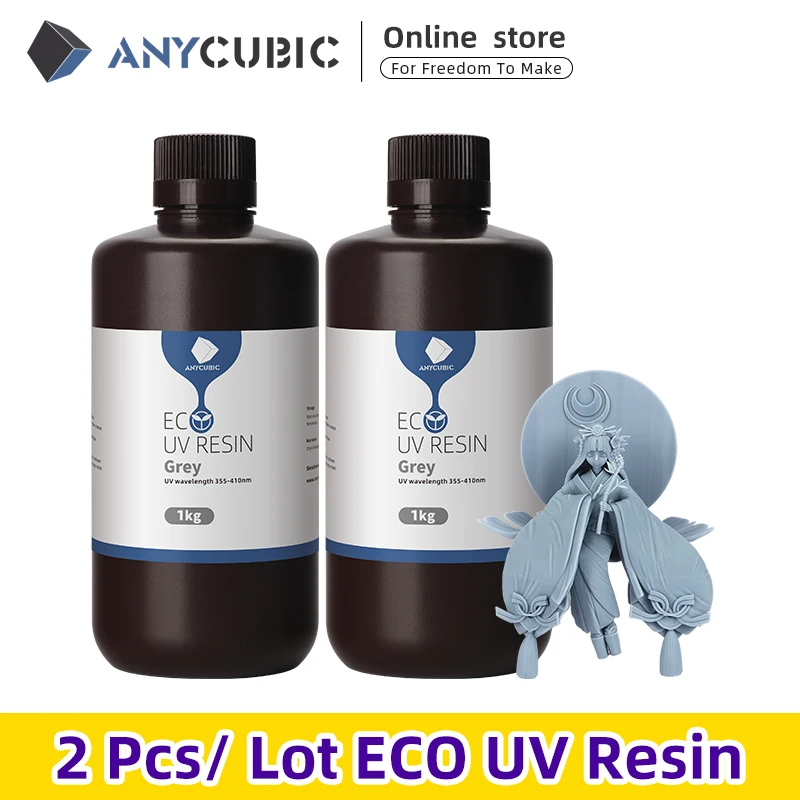 2 шт./партия УФ-полимер для 3D-принтера | Компьютеры и офис
