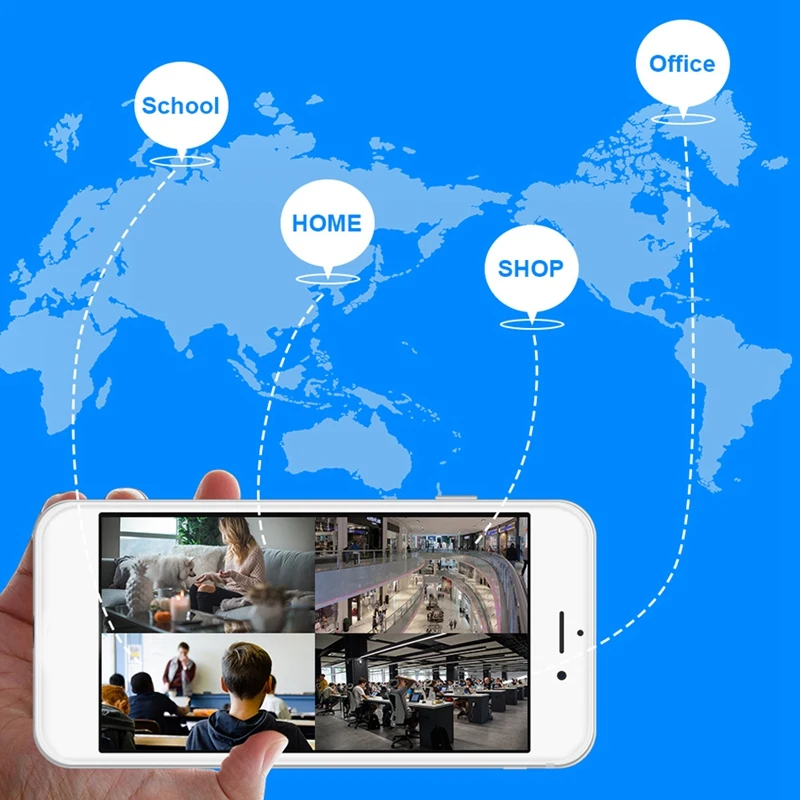 

WiFi Camera 2.0MP 1080P HD Outdoor Indoor Wireless Security Surveillance Waterproof PIR Alarm Record Audio IP Camera