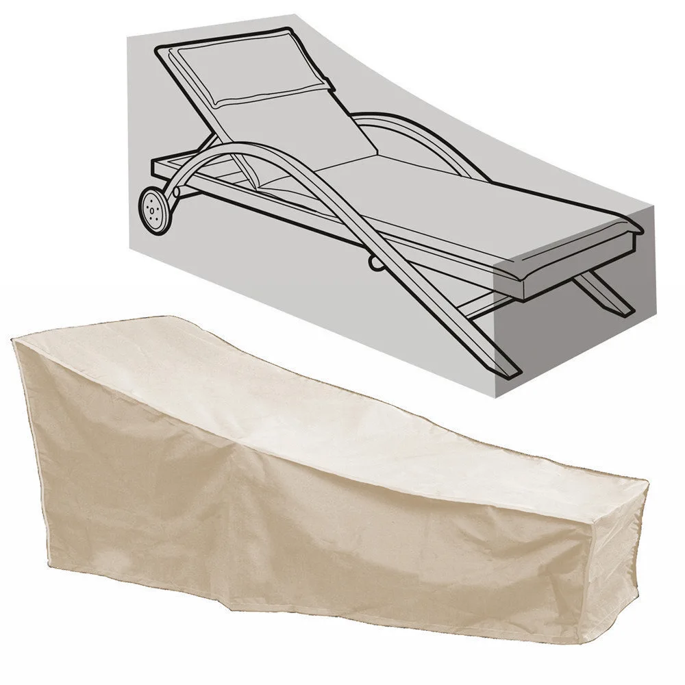 Садовый патио балкон шезлонг Солнцезащитный чехол водонепроницаемая мебель