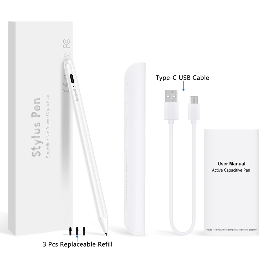 Стилус GOOJODOQ для apple pencil 2 1 для iPad 9,7 Pro 11 12,9 Air 3 10,5 10,2 Mini 5 стилус для планшета