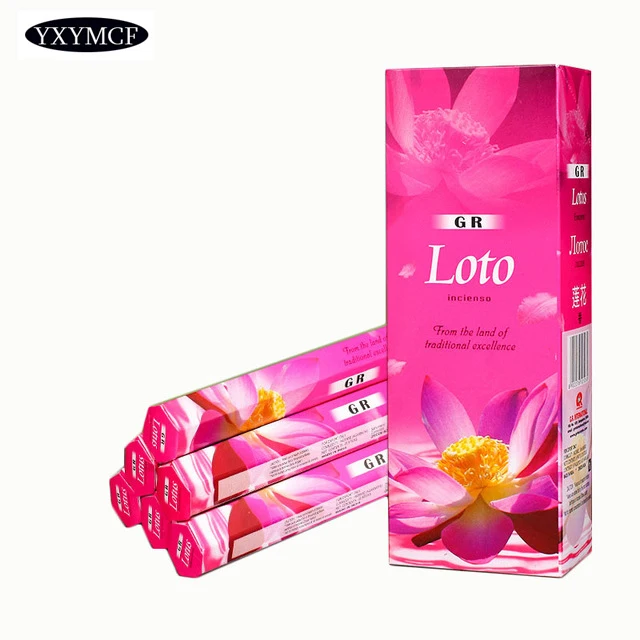 Цветы запахи ручной работы Индийские ароматические палочки 110 шт./кор. Lotus Stick
