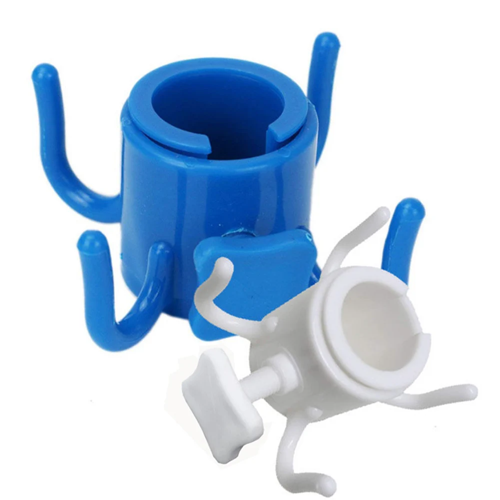 

Outdoor Beach Umbrella Hook Tools Nail Four Legs Hooks Garden Umbrella Plastic Prongs Hanger Mini Four Corner Hooks Accessories