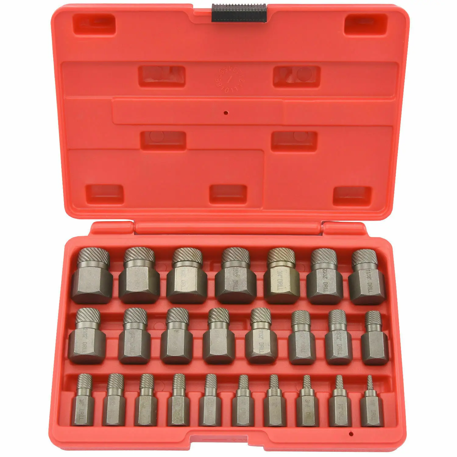 Multie-Splinv Screw Extractor | 25pc Set Hex Head Bit Socket Wrench Bolt Remover Power Tool Accessories