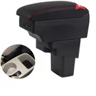 Подлокотник для Hyundai Accent RB Solaris 2011-2016, подлокотник для центральной консоли 2012 2013 2014 2015