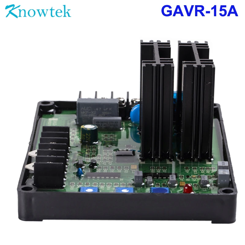 Универсальный 15A бесщеточный AVR GAVR-15A 200KVA генератор автоматический регулятор