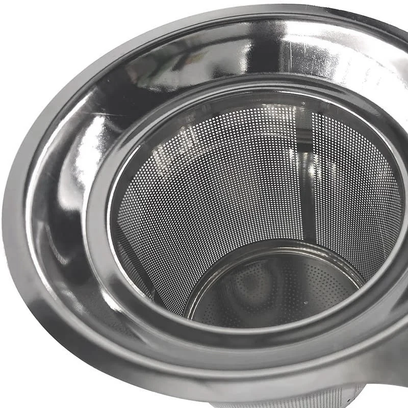 

Stainless Steel Tea Strainer, Teapot, Tea Sieve, Coffee Cup, Leaking Sieve, Flat Bottom, High Density Filter with Handle