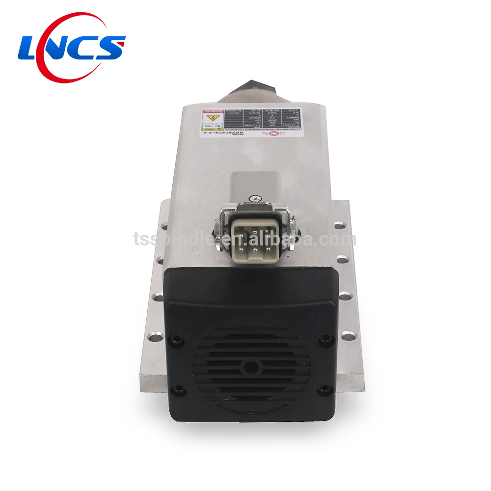 

2.2KW cnc router aluminum spindle motor air cooled electric spindle motor withmounting base