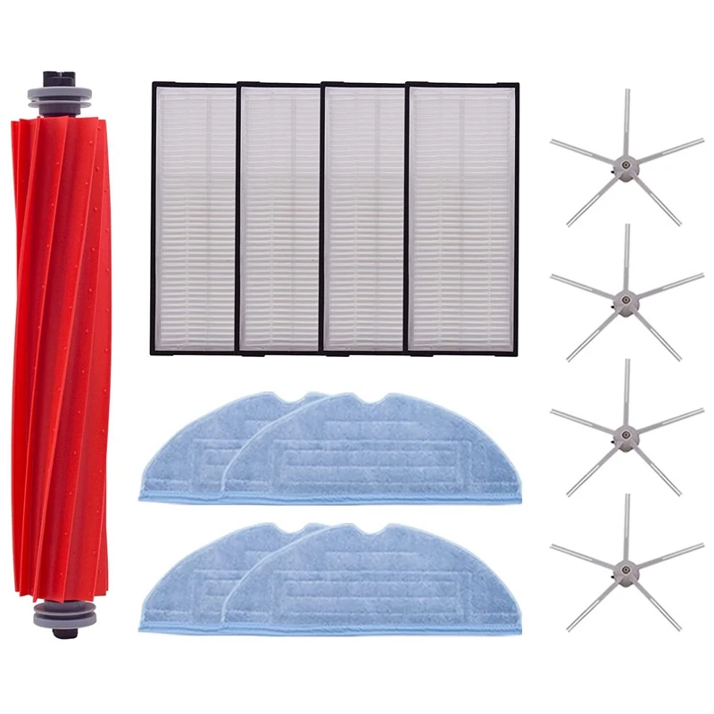 

Набор аксессуаров для пылесоса Roborock T7S, T7S Plus, S7, сменные детали, насадки для швабры, боковая щетка, основная щетка