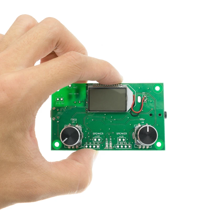 Модуль FM-радиоприемника частотная модуляция стереоприемная печатная плата с