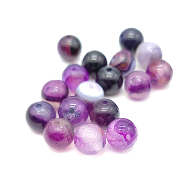 

Круглые бусины для изготовления ювелирных изделий, 4, 6, 8, 10, 12 мм