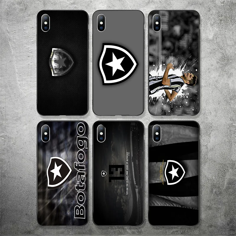 Чехол для телефона FC Botafogo iPhone XR 11 Pro XS Max X 5S силиконовый чехол iphone 7 8 6 S Plus 7Plus |