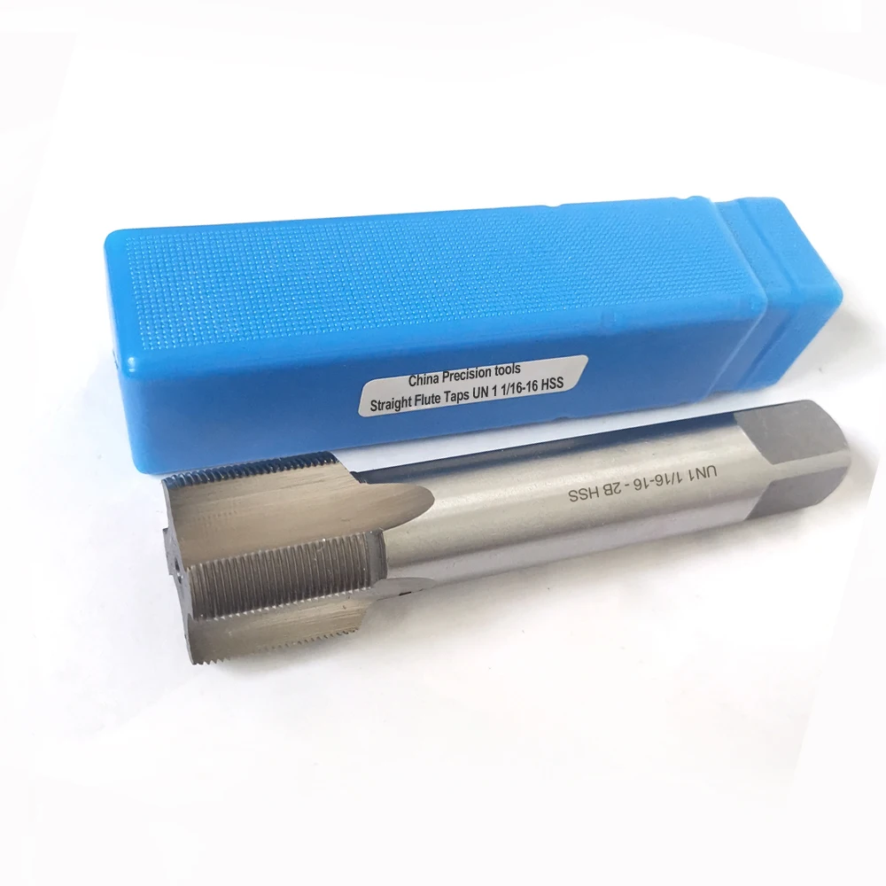 HSS кран с винтовой резьбой unc un 1 &quot1/16 1/16 18 тонкие резьбовые краны unf uns unef 10 1" 12