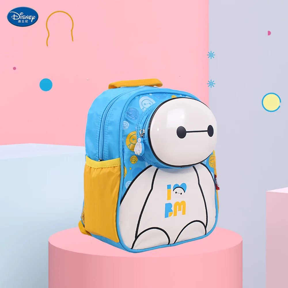 Детский школьный портфель Disney с 3D рисунком милый рюкзак для детского сада сумка