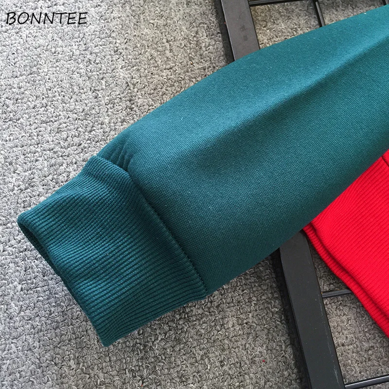 Толстовка Женская в стиле пэчворк модный Свободный корейский Универсальный