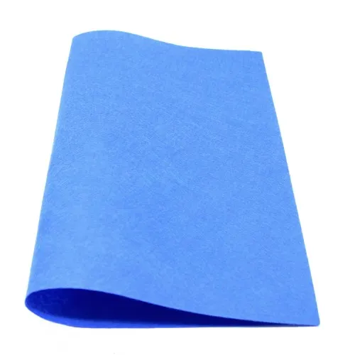 sea blue 1 шт. 40*50 см войлочная ткань DIY ремесло для детей ручной работы войлочные листья цветы шитье войлочная шерсть декорированная кукла рождественский скрапбук войлок - Цвет: sea blue