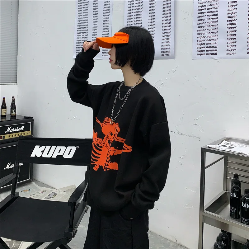 Woherb 2023 женский и мужской осенне-зимний свитер в стиле Харадзюку жаккардовые