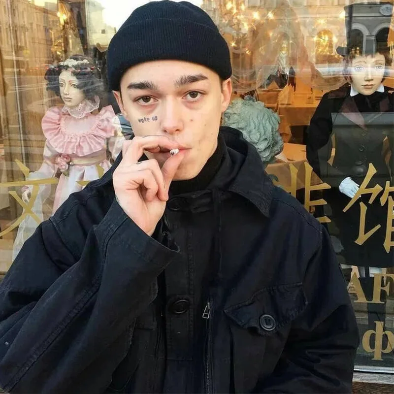 Мужская/женская зимняя теплая вязаная шапка одноцветная Кепка с дыней Зимний