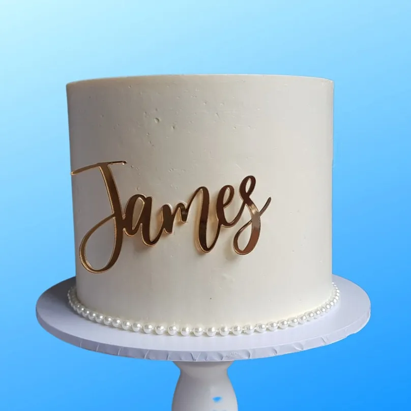Именной знак на заказ подвески для торта место персонализированные товары дня