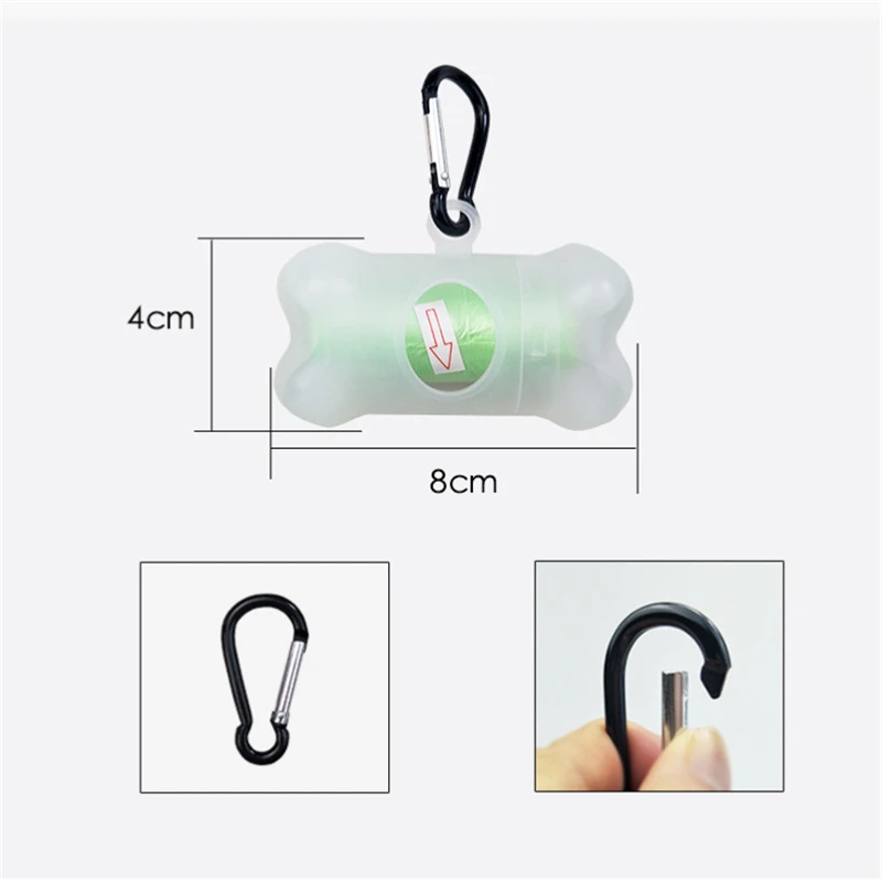 1 шт. Классический Новый стиль прозрачная упаковка в виде костей корм для