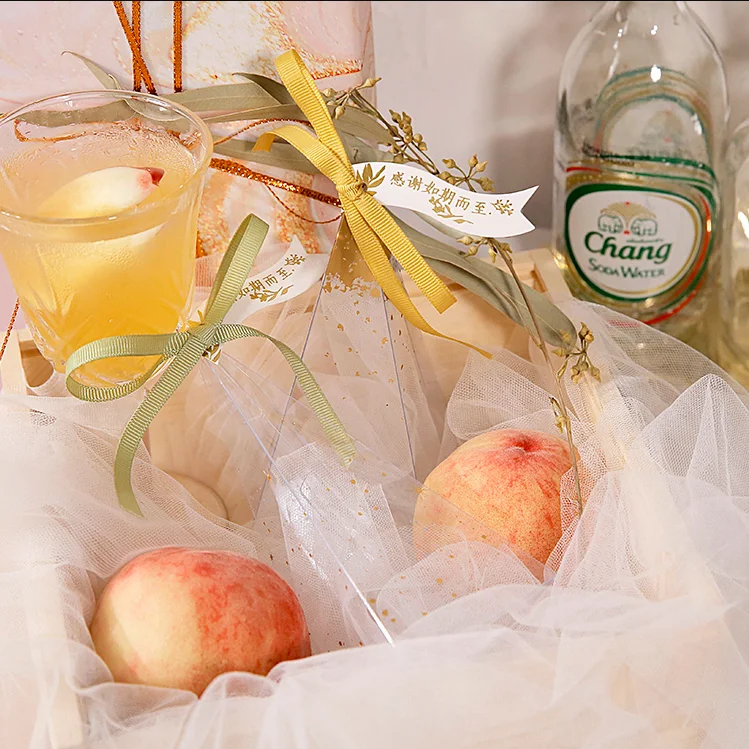 

Бесплатная доставка, коробка для подарков на свадьбу, 50 шт. для гостей, прозрачные коробки для конфет из ПВХ с изображением звезды и небольшо...