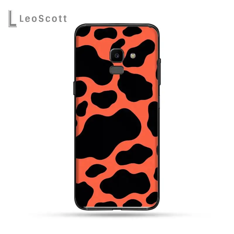 

Cow color Print Phone Case For Samsung Galaxy J2 J4 J5 J6 J7 J8 2016 2017 2018 Prime Pro plus Neo duo