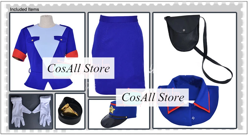 

police officer Jenny Cosplay costume uniform costumes