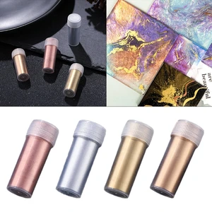 4pcs Mirror Metal Texture Pearl Powder Epoxy Resin Colorant Glitter Marble Metallic Pigment Resin Dye Jewelry Making Accessories 4pcs Mirror Metal Texture Pearl Powder Epoxy Resin Colorant Glitter Marble Metallic Pigment Resin Dye Jewelry Making Accessories