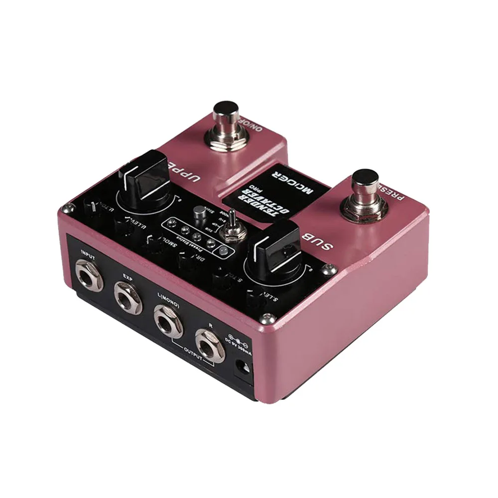 MOOER TENDER OCTAVER Pro Octave гитарная педаль верхние октавы 4 пользовательских пресеты с