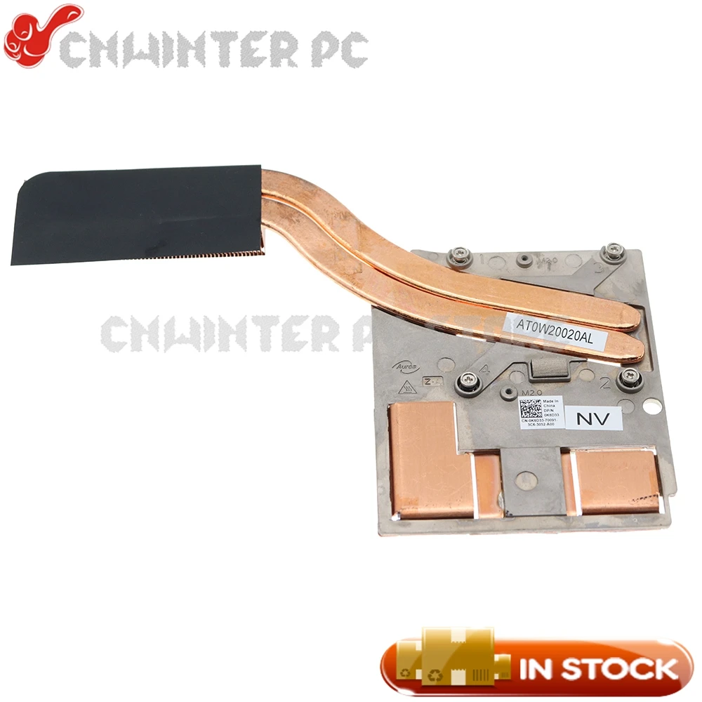 

NOKOTION CN-0K6D33 0K6D33 Original GPU Laptop Cooling Cooler Heatsink For Dell Precision M6800