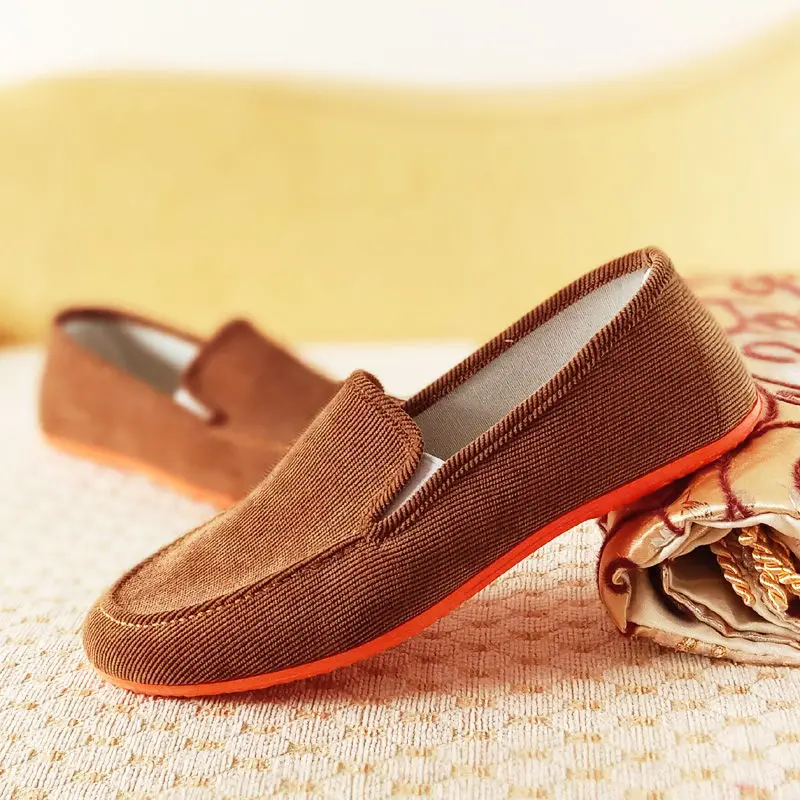 Лоферы Cresfimix мужские парусиновые Повседневные Удобные без застежки синие для