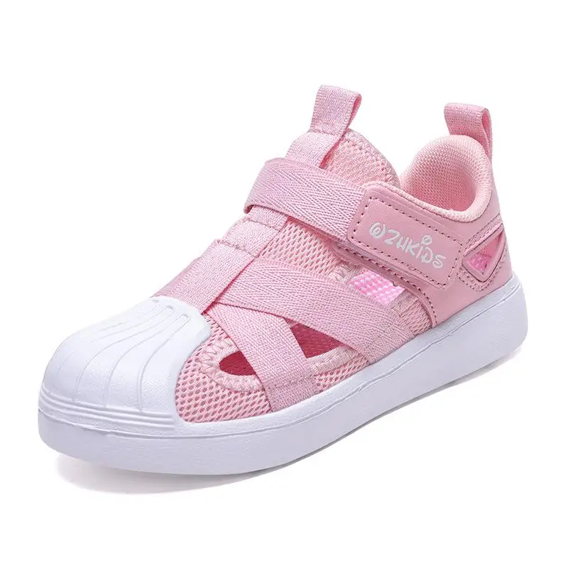 Pink 2 Детская обувь для девочек; кроссовки для девочек; спортивная детская обувь для бега; Chaussure Enfant; модная Осенняя повседневная детская обувь; - Цвет: Pink 2