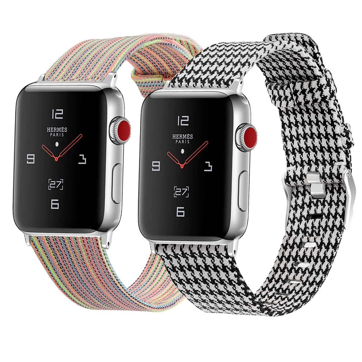 Ремешок для Apple watch band 4 5 44 мм 40 нейлоновый ремешок часов correa iwatch 42 38 кожаный