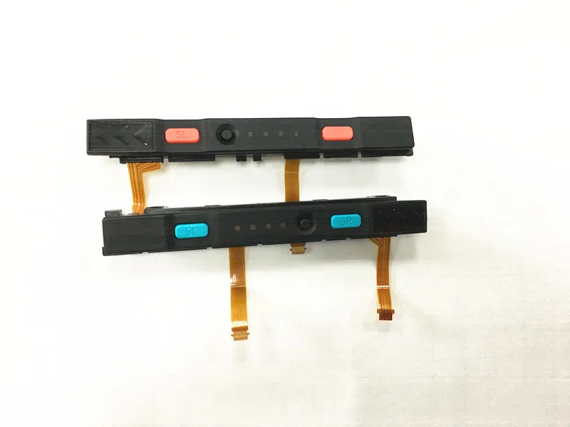 Оригинальный левый правый пластиковый слайдер Joycon с цветной кнопкой для Nintendo Switch