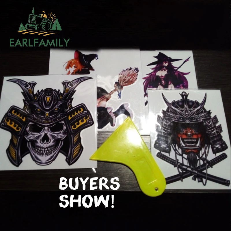 EARLFAMILY 13 см для Samurai монстр автомобиль наклейки автомобильные аксессуары наклейка