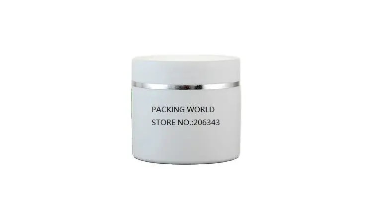 30 г белая пластиковая банка для крема/горшок/бутылка
