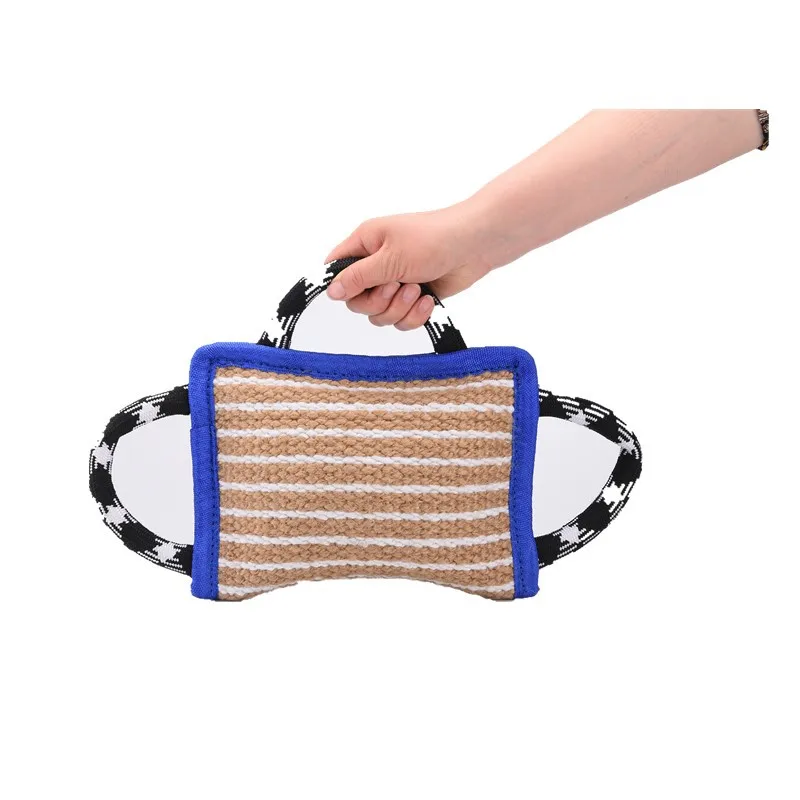 Precio Interactivo Entrenamiento, Perro Muerde Almohada Engrosada De Tres-anillo Grueso Cáñamo Resistente A Mordeduras Y Morder La Almohada Artículos De Entrenamiento Para Perros