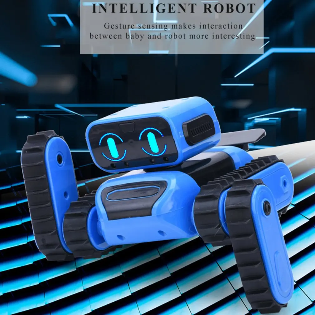 DIY RC программируемый робот с датчиком жестов обход препятствий пение Танцующий