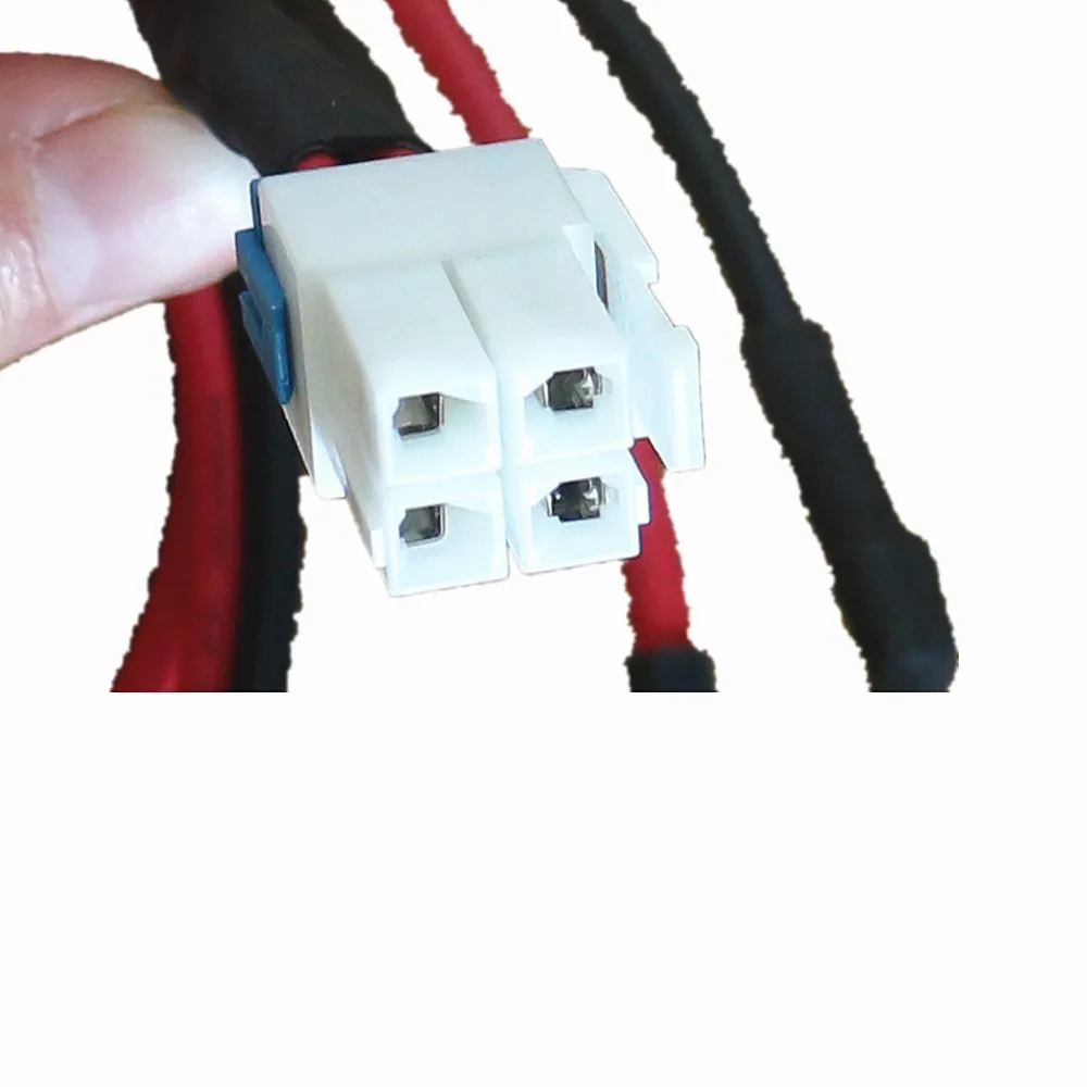 4 pin 12AWG 30A 1 м DC коротковолновое Мощность кабель для BMW ICOM IC 7000 7600 Kenwood FT 450/TS 480 радио